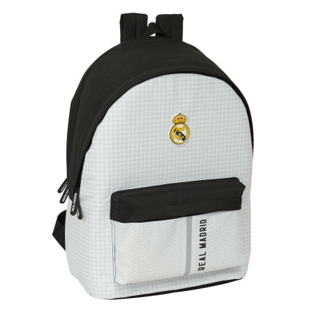 Laptoptasche Real Madrid C.F. 24/25 Weiß Grau 31 x 44 x 18 cm 15,6" | Tienda24 - Global Online Shop Tienda24.eu