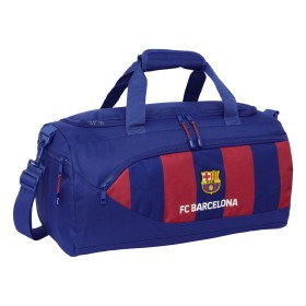 Borsa da Palestra F.C. Barcelona 24/25 Rosso Granato Blu Marino 50 x 25 x 25 cm di F.C. Barcelona, Borse sportive per bambini...