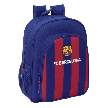 Mochila Escolar F.C. Barcelona 24/25 Granate Azul marino 32 x 38 x 12 cm de F.C. Barcelona, Mochilas infantiles - Ref: S43112...