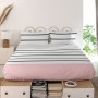 Lenzuolo Superiore HappyFriday Blanc Blush Multicolore 260 x 270 cm di HappyFriday, Lenzuola e federe per cuscino - Rif: D160...