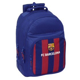 Zaino Scuola F.C. Barcelona 24/25 Rosso Granato Blu Marino 32 x 42 x 15 cm di F.C. Barcelona, Zainetti per bambini - Rif: S43...