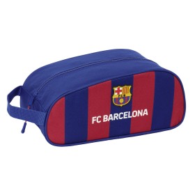 Bolsa para Sapatos de Viagem F.C. Barcelona Grená Azul Marinho 34 x 15 x 18 cm de F.C. Barcelona, Sacos para calçado - Ref: S...