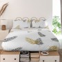 Top sheet HappyFriday Blanc Foliage Multicolour 260 x 270 cm by HappyFriday, Sheets and pillowcases - Ref: D1608794, Price: 3...