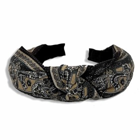 Diadema Araban Nudo Negro Beige de Araban, Diademas - Ref: S4500542, Precio: 9,89 €, Descuento: %