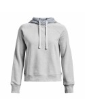 Men’s Hoodie Under Armour Rival Fleece CB Grey | Tienda24 Tienda24.eu