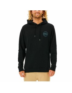 Felpa con Cappuccio Uomo Rip Curl Re Entry Nero da Rip Curl, Uomo - Ref: S6469132, Precio: 51,17 €, Descuento: %