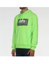 Men’s Hoodie John Smith Siete verde Lime green | Tienda24 Tienda24.eu