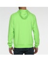 Herren Sweater mit Kapuze John Smith Siete verde Zitronengrün | Tienda24 Tienda24.eu