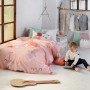 Duvet cover set HappyFriday Moshi Moshi Hola Multicolour Single 2 Pieces | Tienda24 - Global Online Shop Tienda24.eu