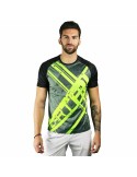 Camiseta de Manga Corta Hombre Cartri Luxer Amarillo Negro | Tienda24 Tienda24.eu