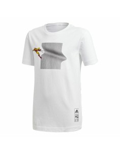 Camisola de Manga Curta Infantil Jack & Jones Jjsummer Smu Vibe Tee Amarelo | Tienda24 Tienda24.eu