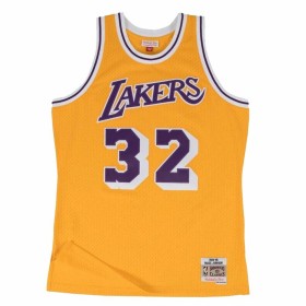 t-shirt de basket Mitchell & Ness LA Lakers Magic Jhonson Jaune Mitchell & Ness - 1
