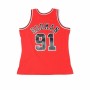 Camiseta de baloncesto Mitchell & Ness Chicago Bull Dennis Rodman Rojo Mitchell & Ness - 4