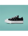 Ténis Casual Criança Converse All-Star Lift Low Preto | Tienda24 Tienda24.eu