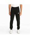 Pantalon de sport long Puma Essentials Logo Noir Homme | Tienda24 Tienda24.eu