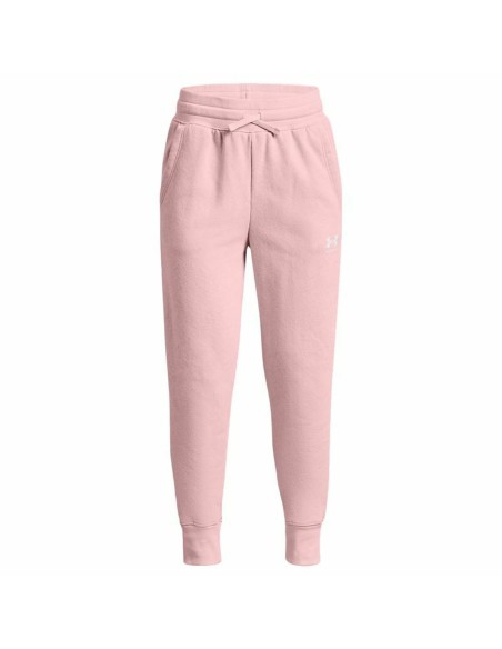 Pantalons de Survêtement pour Enfants Under Armour Rival Fleece Rose | Tienda24 Tienda24.eu