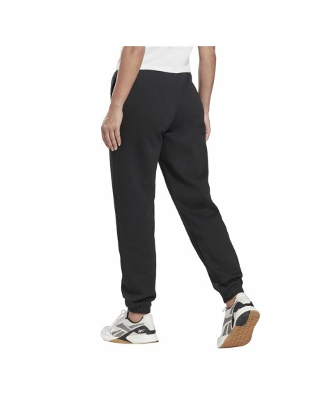 Calças de Treino para Adultos Reebok Modern Safari Jogger Mulher Preto | Tienda24 Tienda24.eu