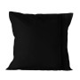 Funda de almohada HappyFriday BASIC Negro 80 x 80 cm de HappyFriday, Sábanas y fundas de almohada - Ref: D1608876, Precio: 13...