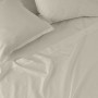 Fitted bottom sheet HappyFriday Basic Beige 90 x 200 x 32 cm by HappyFriday, Sheets and pillowcases - Ref: D1608886, Price: 1...