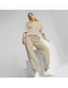 Adult's Tracksuit Bottoms Puma Colorblock Beige Lady | Tienda24 Tienda24.eu