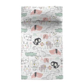 Trapunta HappyFriday Moshi Moshi Multicolore 180 x 260 cm animali di HappyFriday, Trapunte e copriletti - Rif: D1608921, Prez...