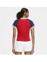 Damen Kurzarm-T-Shirt Nike Tennis Blau Rot | Tienda24 Tienda24.eu