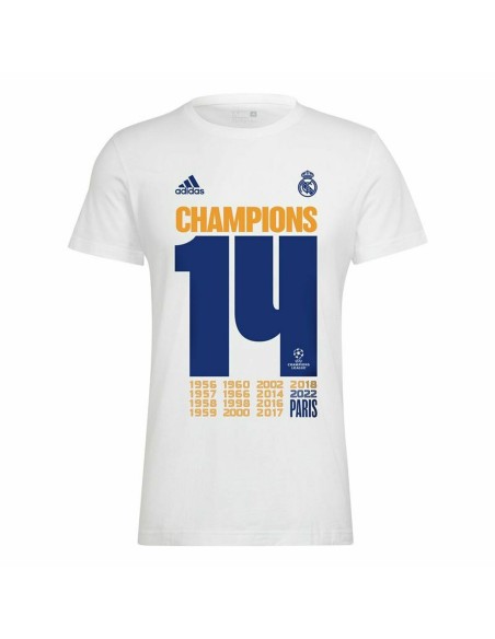 Maglia da Calcio a Maniche Corte Uomo Adidas Real Madrid Champions 2022 da Adidas, Uomo - Ref: S6469960, Precio: 24,70 €, Des...