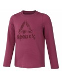 T-shirt à manches longues femme Reebok Essentials Violet | Tienda24 Tienda24.eu