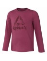 T-shirt à manches longues femme Reebok Essentials Violet | Tienda24 Tienda24.eu