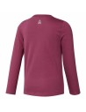 Damen Langarm-T-Shirt Reebok Essentials Lila | Tienda24 Tienda24.eu