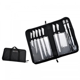 Knife Set Royalty Line Silver Stainless steel 21 x 41 x 1 cm by Royalty Line, Kitchen Knife Sets - Ref: D0600231, Price: 95,4...