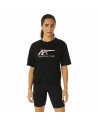 Women’s Short Sleeve T-Shirt Asics Tiger Black | Tienda24 Tienda24.eu