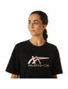 Women’s Short Sleeve T-Shirt Asics Tiger Black | Tienda24 Tienda24.eu