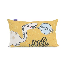 Fodera per cuscino HappyFriday Moshi Moshi Dino Friends Multicolore 50 x 30 cm di HappyFriday, Copricuscini e federe - Rif: D...