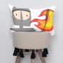 Cushion cover HappyFriday Mr Fox Knight Multicolour 50 x 30 cm by HappyFriday, Cushion Covers - Ref: D1614037, Price: 4,45 €,...