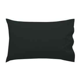 Pillowcase HappyFriday BASIC KIDS Black 50 x 30 cm by HappyFriday, Sheets and pillowcases - Ref: D1614681, Price: 3,93 €, Dis...