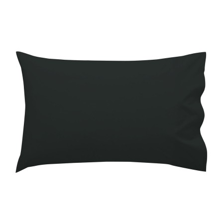 Funda de almohada HappyFriday BASIC KIDS Negro 50 x 30 cm | Tienda24 - Global Online Shop Tienda24.eu