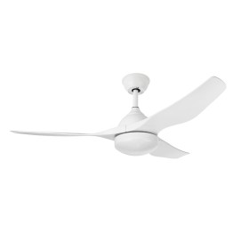 Ventilador de Techo con Luz Romimex Blanco de Romimex, Ventiladores de techo con lámpara - Ref: D1616198, Precio: 168,19 €, D...