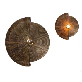 Wall Light Romimex Golden Natural Modern 8 x 47 x 53 cm by Romimex, Multi-armed Lights - Ref: D1616269, Price: 116,74 €, Disc...