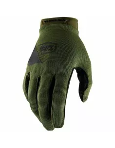 Cycling Gloves 100 % Ridecamp Green by 100 %, Men - Ref: S6470186, Price: 24,07 €, Discount: %