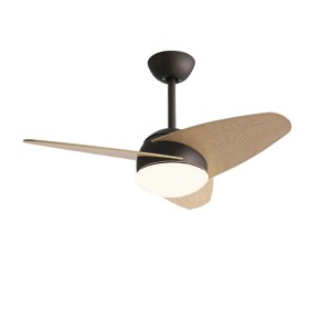 Ceiling Fan with Light Romimex Black Natural by Romimex, Ceiling Fans with Lamp - Ref: D1616544, Price: 169,90 €, Discount: %