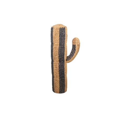 Sculpture Romimex Black Natural Natural Fibre 25 x 120 x 66 cm Cactus by Romimex, Sculptures - Ref: D1617239, Price: 119,16 €...