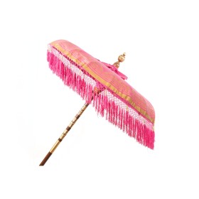 Parasol décoratif Romimex Bali Fuchsia 150 x 200 x 150 cm de Romimex, Parasols - Réf : D1617253, Prix : 303,84 €, Remise : %