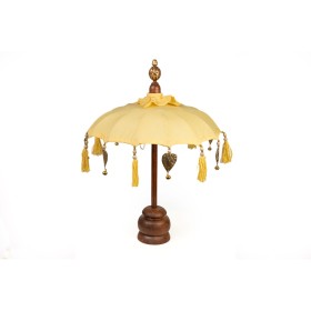 Decorative umbrella Romimex Yellow 35 x 60 x 35 cm by Romimex, Parasols - Ref: D1617257, Price: 87,31 €, Discount: %