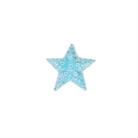 Décoration murale Romimex Turquoise Étoile 20 x 4 x 20 cm de Romimex, Objets de décoration - Réf : D1617272, Prix : 16,59 €, ...