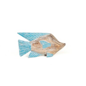 Decorazione da Parete Romimex Turchese Pesce 30 x 3 x 15 cm di Romimex, Soprammobili - Rif: D1617273, Prezzo: 16,38 €, Sconto: %