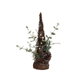 Christmas Tree Romimex Brown Green Polyethylene Pine cone 24 x 47 x 24 cm by Romimex, Christmas - Ref: D1617539, Price: 22,95...