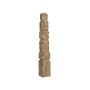 Figura Decorativa Romimex Beige Tribal 10 x 66 x 10 cm de Romimex, Adornos - Ref: D1618066, Precio: 72,95 €, Descuento: %