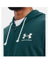 Veste de Sport pour Homme Under Armour Rival Terry Vert | Tienda24 Tienda24.eu