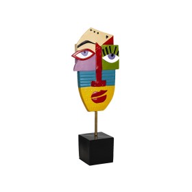 Figura Decorativa Romimex Multicolor Cara 20 x 53 x 11 cm art deco de Romimex, Adornos - Ref: D1618146, Precio: 80,13 €, Desc...